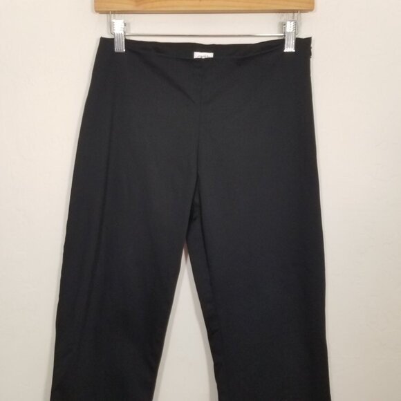 Cache Cropped Stretch Dress Pants Black Size 4 - Picture 2 of 6